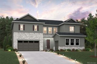 New construction Single-Family house 13875 Hanging Lake Street, Parker, CO 80138 Wellesley- photo 1