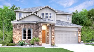 New construction Single-Family house 2341 Four Waters Loop, Georgetown, TX 78628 Brock- photo