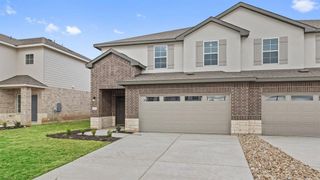 New construction Townhouse house 18512 Cremello Dr, Unit B, Manor, TX 78653 The Pecan- photo 1