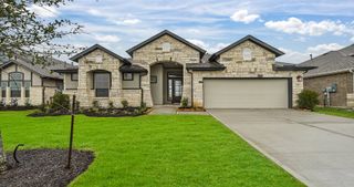 New construction Single-Family house 12607 Blossom Drive, Tomball, TX 77375 Mirabelle- photo 1