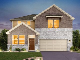 New construction Single-Family house 102 Pinyon Pine Pass, Hutto, TX 78634 Cassidy Homeplan- photo