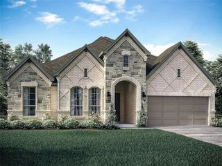New construction Single-Family house 407 Caddo Ridge Lane, Mansfield, TX 76063 Concord - Front Entry- photo