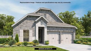 New construction Single-Family house 9928 Heeler Hand Trail, San Antonio, TX 78254 Design 2410W- photo 1