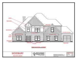 New construction Single-Family house GA-16 & Belle Hall Dr, Newnan, GA 30263 - photo