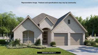 New construction Single-Family house 125 Pecan Lane, Rhome, TX 76078 Design 2267W- photo 1
