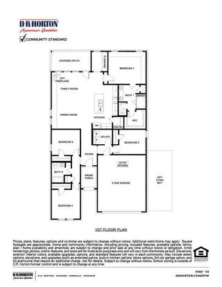 New construction Single-Family house 1320 Kansas Street, Royse City, TX 75189 H158 Canyon- photo