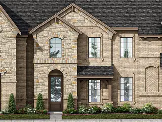 New construction Townhouse house 809 Homeplace Circle, Mansfield, TX 76063 Baird A - Rear Entry- photo 1