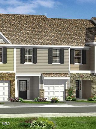 New construction Townhouse house 88 Double Run Trail, Clayton, NC 27527 Litchfield- photo 1