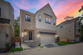New construction Single-Family house 413 Forest Reserve Place, Houston, TX 77079 Knox B- photo 1