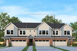 New construction Townhouse house 9811 Element Rd, Jacksonville, FL 32256 The Milner- photo 1