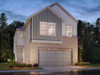 New construction Townhouse house 3110 Valley Peak Drive, Houston, TX 77063 The Ryker (S150)- photo