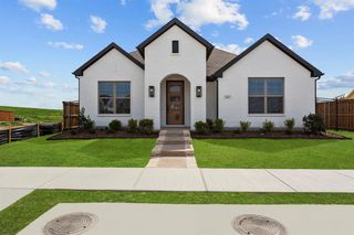 New construction Single-Family house 1052 Almond Blossom Circle, Crowley, TX 76036 The Hambleton- photo 1