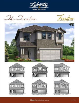New construction Single-Family house 15302 Caravel Bay Court, Houston, TX 77053  The Trenton- photo 1