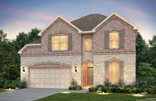 New construction Single-Family house 12243 Black Hat, San Antonio, TX 78254 Lexington- photo 1