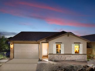 New construction Single-Family house 16018 W Buckskin Trail, Surprise, AZ 85387 Cedar- photo
