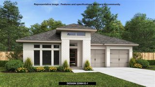 New construction Single-Family house 12310 Grassy Bend Drive, Mont Belvieu, TX 77523 Design 2206H- photo