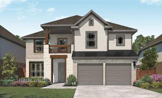 New construction Single-Family house 1716 Garret Oaks Ln, Georgetown, TX 78633 Premier Series - Mimosa- photo 1