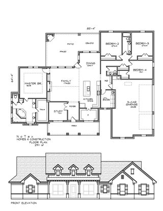 New construction Single-Family house Pine Road, Poolville, TX 76487 - photo