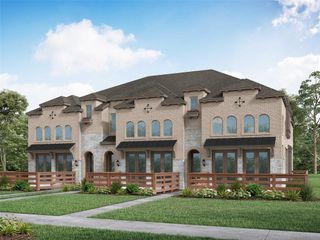New construction Townhouse house 8109 Legacy Oak Drive, McKinney, TX 75071 Berkley Plan- photo