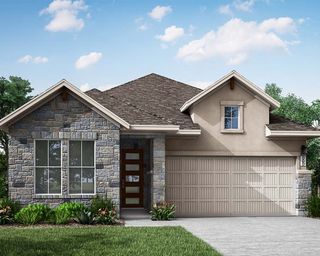New construction Single-Family house 219 Kings Pine Drive, Dripping Springs, TX 78620 Magnolia- photo 1