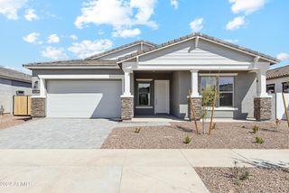 New construction Single-Family house 22612 E Lords Way, Queen Creek, AZ 85142 Topaz Homeplan- photo