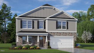 New construction Single-Family house 425 Shorthorn Drive, Rolesville, NC 27571 Wiilmington- photo 1