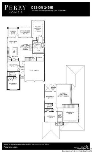 New construction Single-Family house 1809 Gyst Road, Seguin, TX 78155 Design 2458E- photo 1