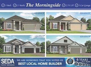 New construction Single-Family house 2439 Cabbage Hammock Road, St. Augustine South, FL 32092 - photo 1