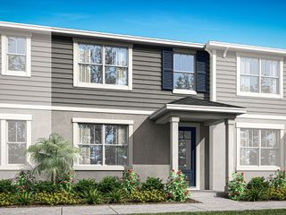 New construction Townhouse house 9662 Peace Drive, Orlando, FL 32832 Aurora- photo