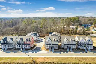 New construction Townhouse house Hickory Road & Holly Springs Parkway, Canton Highway, Main Street, Holly Springs, GA 30115 - photo