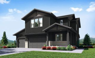 New construction Single-Family house 4875 Saddle Iron Rd, Castle Rock, CO 80104 Scenic Series - Mesa- photo