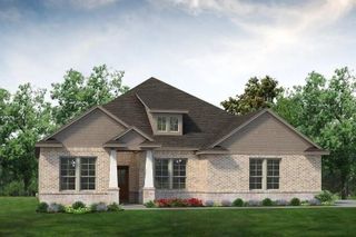 New construction Single-Family house 211 Big Bend Trail, Valley View, TX 76272 Verbena- photo 1