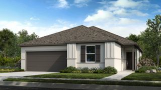 New construction Single-Family house 357 Andesite Trail, Liberty Hill, TX 78642 Bosque 2- photo