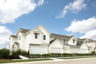 New construction Townhouse house 2554 Jack Nora Way, Round Rock, TX 78665 Barnett Plan- photo