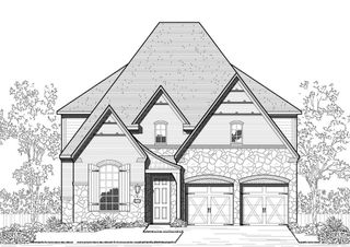 New construction Single-Family house 321 Honey Locust Drive, Prosper, TX 75078 599 Plan- photo 1