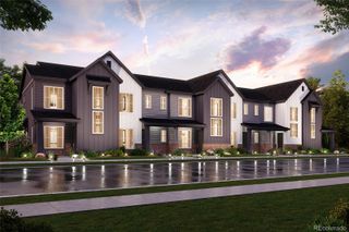 New construction Townhouse house 465 Millwall Circle, Castle Pines, CO 80108 Avalon- photo 1