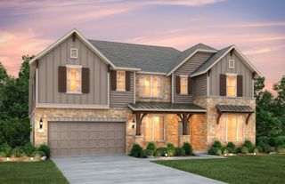 New construction Single-Family house 3845 Gabriels Horn Road, Leander, TX 78641 Mansfield- photo