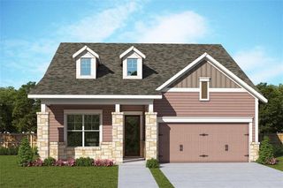 New construction Single-Family house 6786 Welcome Road, Flowery Branch, GA 30542 The Ravenwood- photo