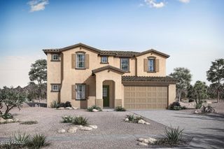 New construction Single-Family house 23112 E Happy Road, Queen Creek, AZ 85142 Slate- photo