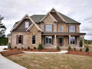 New construction Single-Family house Bethany Road, Covington, GA 30016 The Hyde Park- photo