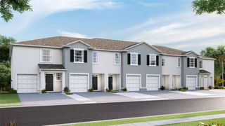 New construction Townhouse house 16641 Grotto Steam Place, Wimauma, FL 33598 Glen- photo 1