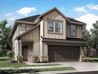 New construction Single-Family house 7131 Clearwater Cove Drive, Cypress, TX 77433 Guadalupe- photo 1