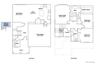 New construction Single-Family house 400 Paloma Way, Elizabeth, CO 80107 Tabor- photo