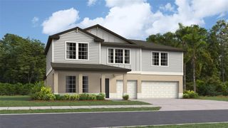 New construction Single-Family house 13066 Violet Flame Avenue, Wimauma, FL 33598 Cheyenne- photo 1