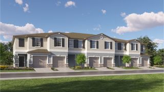 New construction Multi-Family house 6192 Shiner Street, Land O' Lakes, FL 34638 Hampton- photo