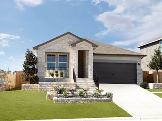 New construction Single-Family house 12307 Dairywork Road, Buda, TX 78610 The Hughes (841)- photo 1