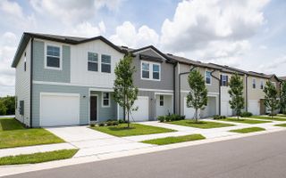 New construction Townhouse house 6281 Bucket Court, Gibsonton, FL 33534 Cosmos- photo