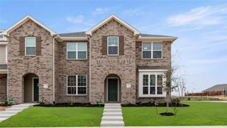 New construction Townhouse house 3027 Willow Wood Court, Heartland, TX 75114 Houston B- photo 1