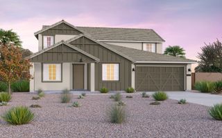 New construction Single-Family house 1226 W Golden Ore Pass, Apache Junction, AZ 85120 Canyon- photo