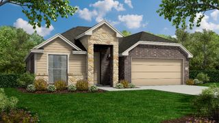 New construction Single-Family house 40212 S. Heron Heights Way, Magnolia, TX 77354 The Amherst- photo 1